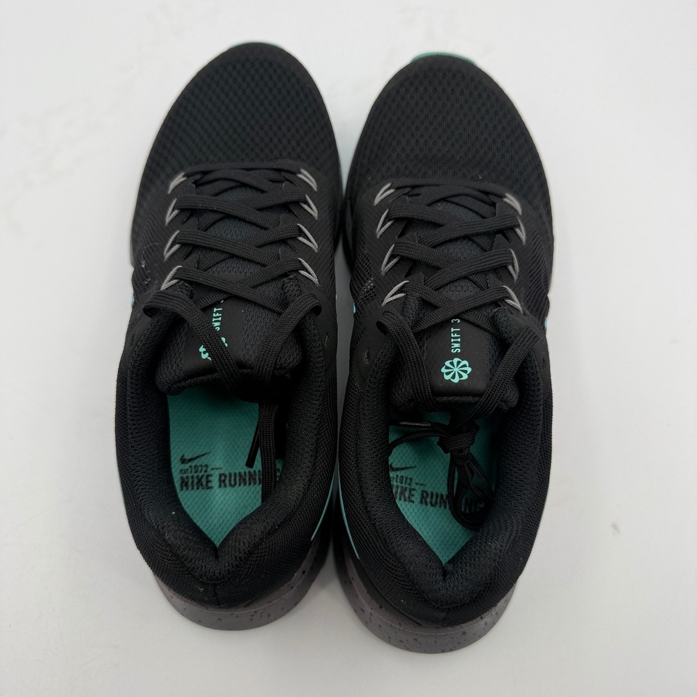 Nike Run Swift 3 SE Shoes Women Size 6.5 Black Green Frost Running HQ4217 010 - Picture 4 of 8